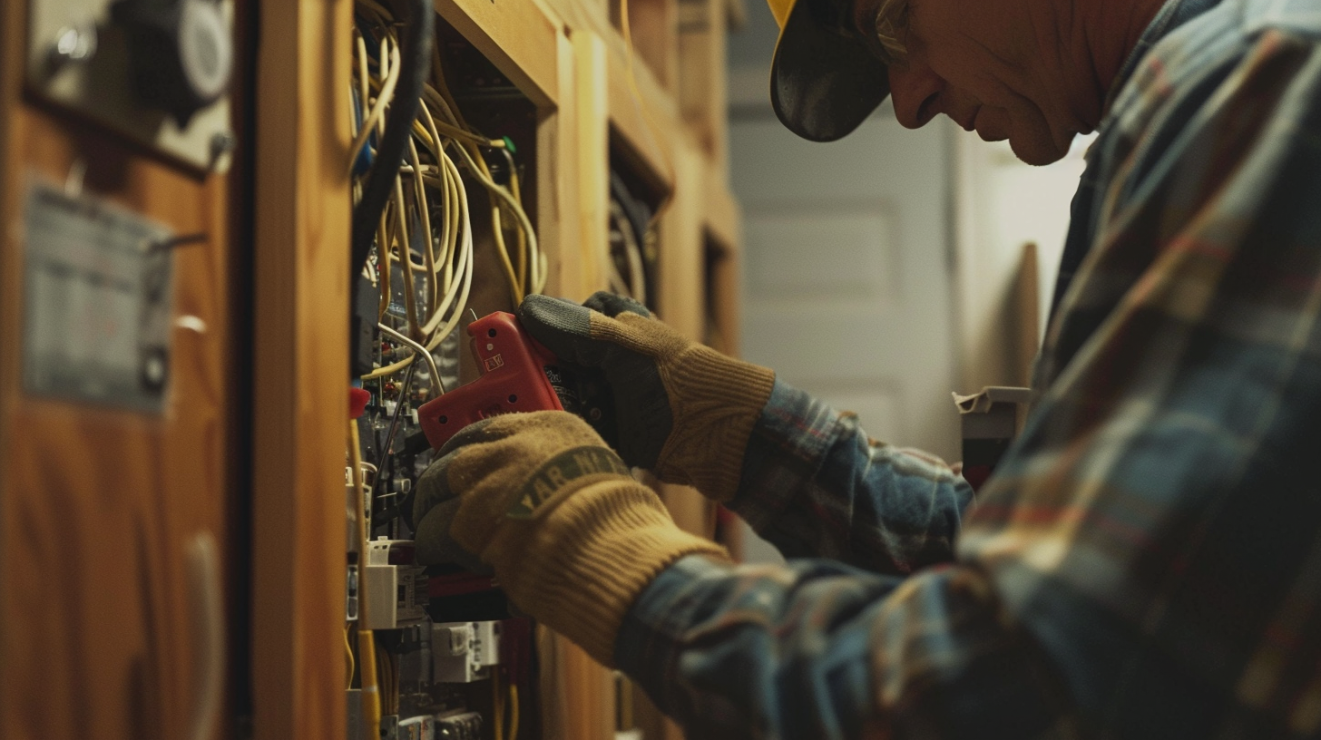 Best local electrician working on home electrical panel