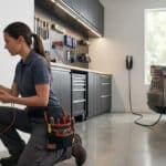 How to Safely Run Wiring for a Garage EV Charger