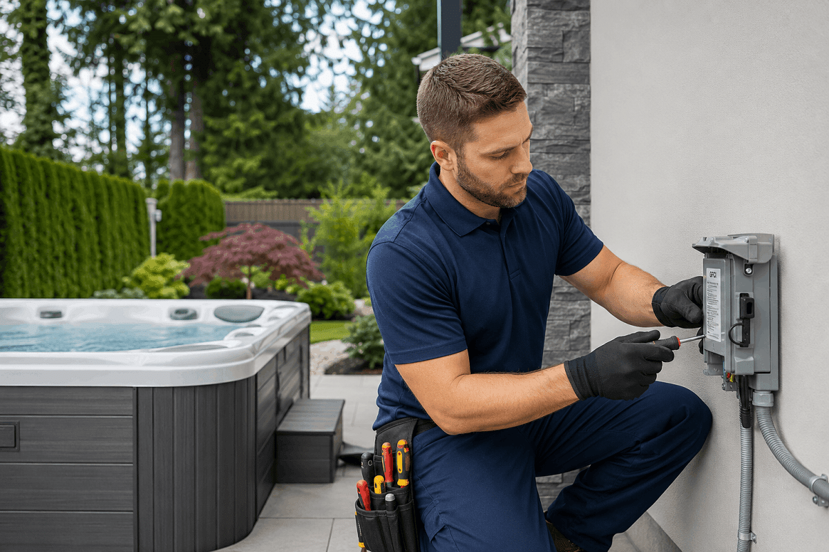 Hot Tub Electrical Installation Process