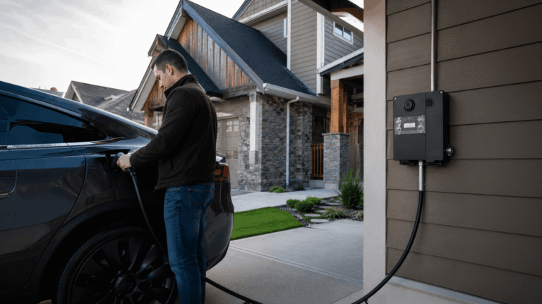 Home EV Charger Installation in Burnaby